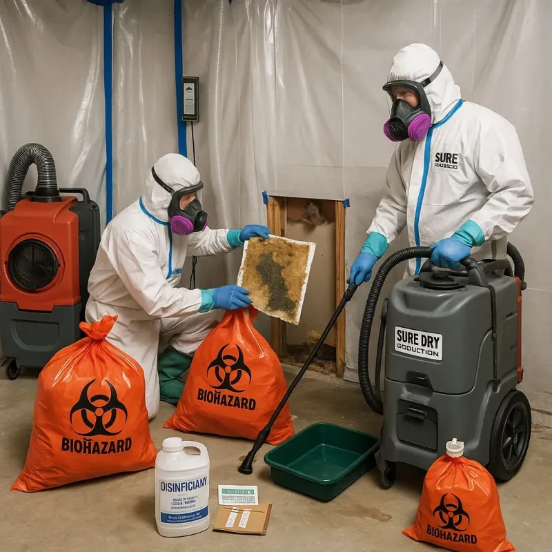Contaminated Water Handling Protocols process in Penn Estates, PA